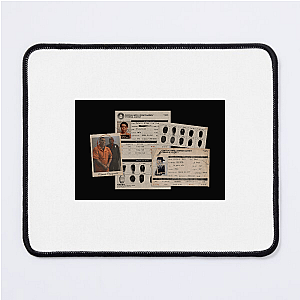 What You Hid Is Back Criminal Record Mouse Pads