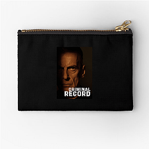 Criminal Record: Echoes of the Guilty Criminal Record Zipper Pouches