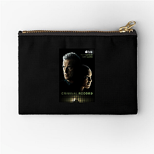 Dig Deep. Get Dirty. Criminal Record Zipper Pouches