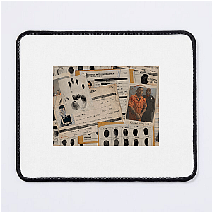 Records Lie. Eyes Don’t. Criminal Record Mouse Pads