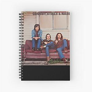 Crosby Stills Nash Spiral Notebook