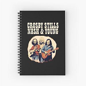 Crosby Stills Nash & Young  Spiral Notebook