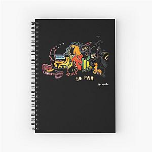 People Call Me Animals Crosby Stills Nash Young Retro Vintage Spiral Notebook