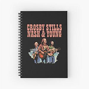 Crosby Stills Nash & Young  Spiral Notebook