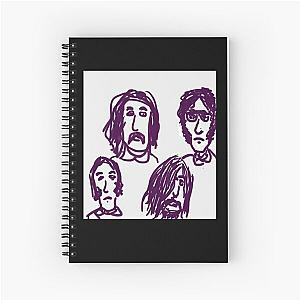 Mens Funny Csny Stills Nash And Young Drawing Day Cool Graphic Gift Spiral Notebook