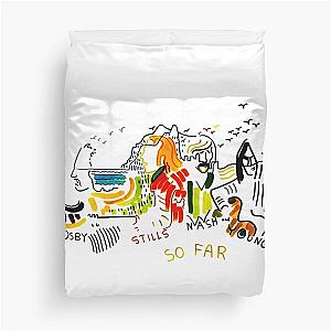 Crosby stills nash and young so far Duvet Cover