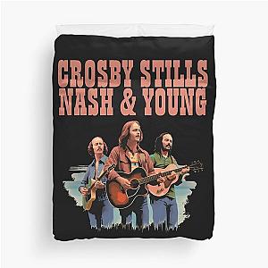 Crosby Stills Nash & Young  Duvet Cover