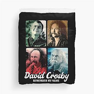 David Crosby Remember My Name Duvet Cover