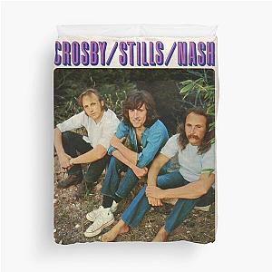 Crosby, Stills, and Nash Duvet Cover