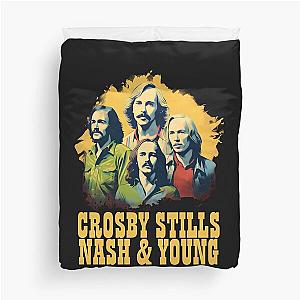 Crosby Stills Nash & Young  Duvet Cover