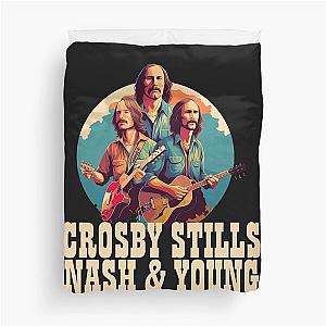 Crosby Stills Nash & Young  Duvet Cover