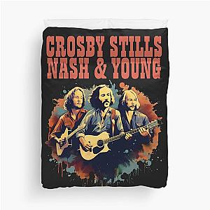 Crosby Stills Nash & Young  Duvet Cover