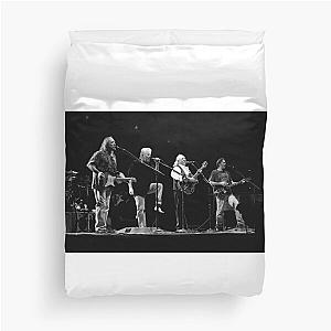 Crosby, Stills and Nash - BW Photograph Duvet Cover