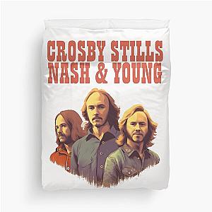 Crosby Stills Nash & Young  Duvet Cover