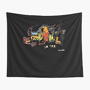 People Call Me Animals Crosby Stills Nash Young Retro Vintage Tapestry