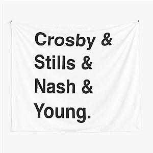 Crosby, Stills, Nash & Young - Band T-Shirt Tapestry