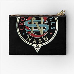 The Band Crosby Logo Stills Band Music Nash Fashion And Young  Zipper Pouch