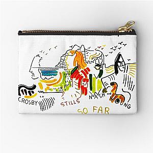 Crosby stills nash and young so far Zipper Pouch