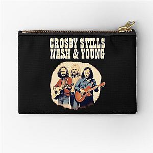 Crosby Stills Nash & Young  Zipper Pouch