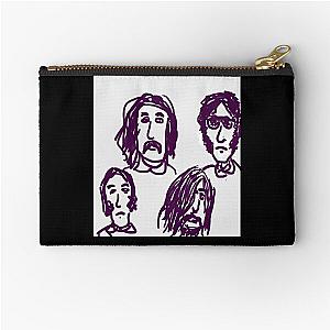 Mens Funny Csny Stills Nash And Young Drawing Day Cool Graphic Gift Zipper Pouch