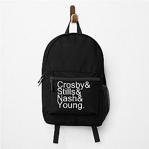 Funny Gift For Crosby Stills Nash And Young Vintage Photograp Backpack