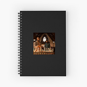He Sees Through the Silence Cross Notebook