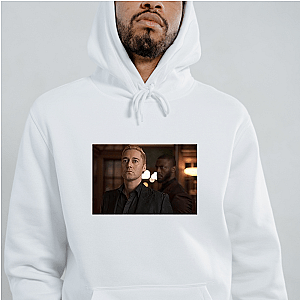 He Hunts What Hides in You Cross Hoodies