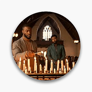 He Sees Through the Silence Cross Pins