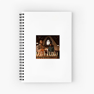 He Sees Through the Silence Cross Notebook