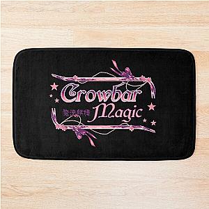 Crowbar Magic pink unexpected Magical Girl tool Bath Mat