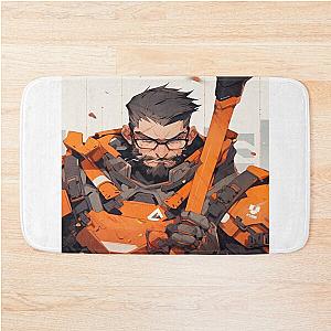 Gordon Freeman 
Half Life - Man with a Crowbar Bath Mat