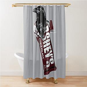 Crow Bar Visual Pun Shower Curtain