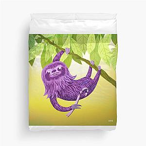 Crowbar Sloth Duvet Cover