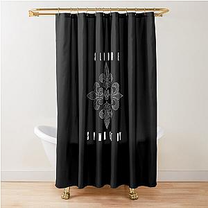 Sludge Symmetry - A design inspired by Crowbar Shower Curtain