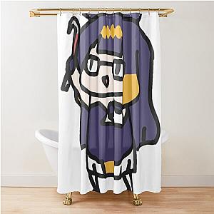 Chibi Ina With Crowbar Shower Curtain