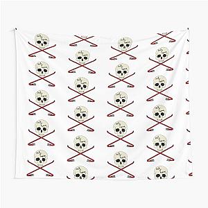 Skull and Crossbones Tapestry
