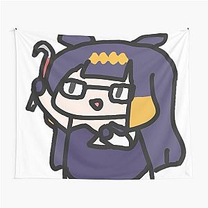 Chibi Ina with crowbar tapestry