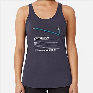 Zombie Weapons Crowbar Tank Top