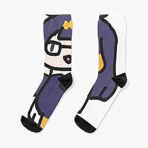 Chibi Ina with crowbar Socks