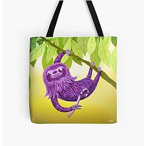 Crowbar Sloth Tote Bag