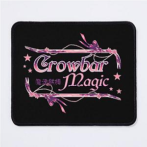 Crowbar Magic - Kawaii Pink Magical Girl Tool Mouse Pad