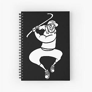 Crowbar Ninja Spiral Notebook