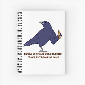 Crowbar dad joke Notebook