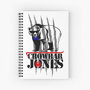 Crowbar Jones Spiral Notebook