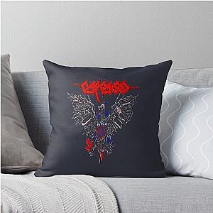 Tour With Carcass Throw Pillow