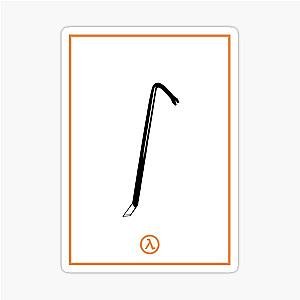 Half Life Essentials - Crowbar Sticker