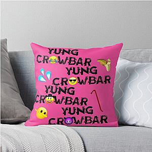 Yung Crowbar Throw Pillow