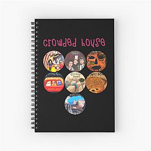 Crowded House All Band Spiral Notebook