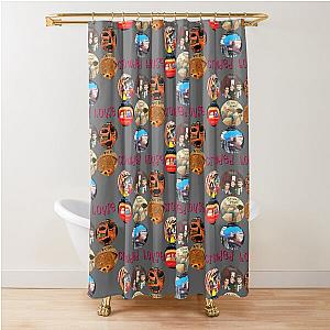 Crowded House  t shirt  Crowded House Tee and    Shower Curtain