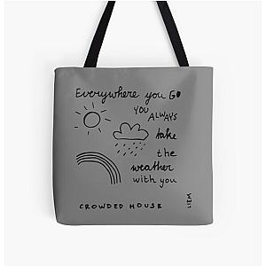  Crowded House   (8) All Over Print Tote Bag